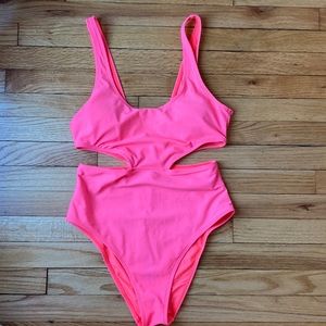 American Eagle Hot Pink One Piece